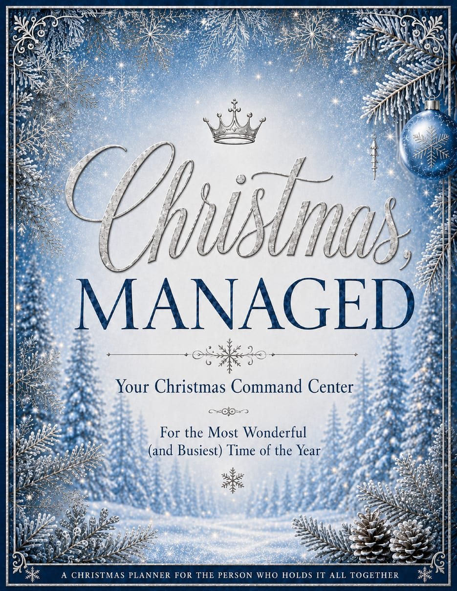 Christmas Managed printable cover
